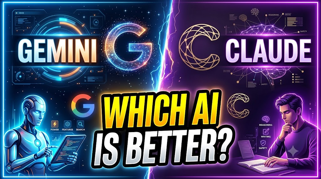 Google Gemini vs Claude comparison