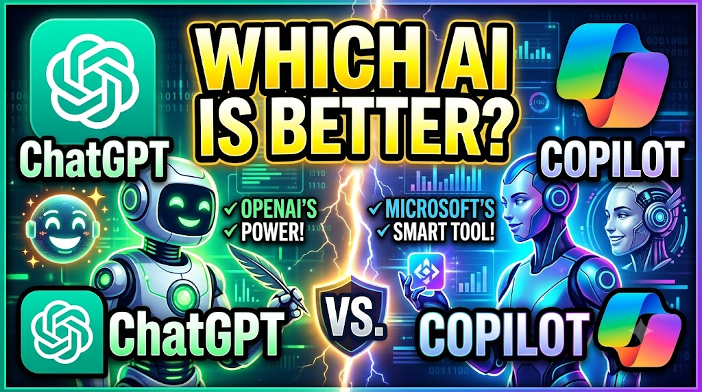 ChatGPT vs Microsoft Copilot comparison