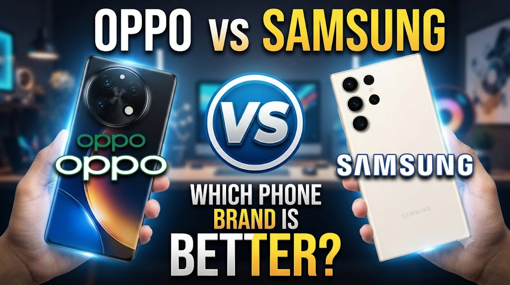Oppo vs Samsung phone brand comparison