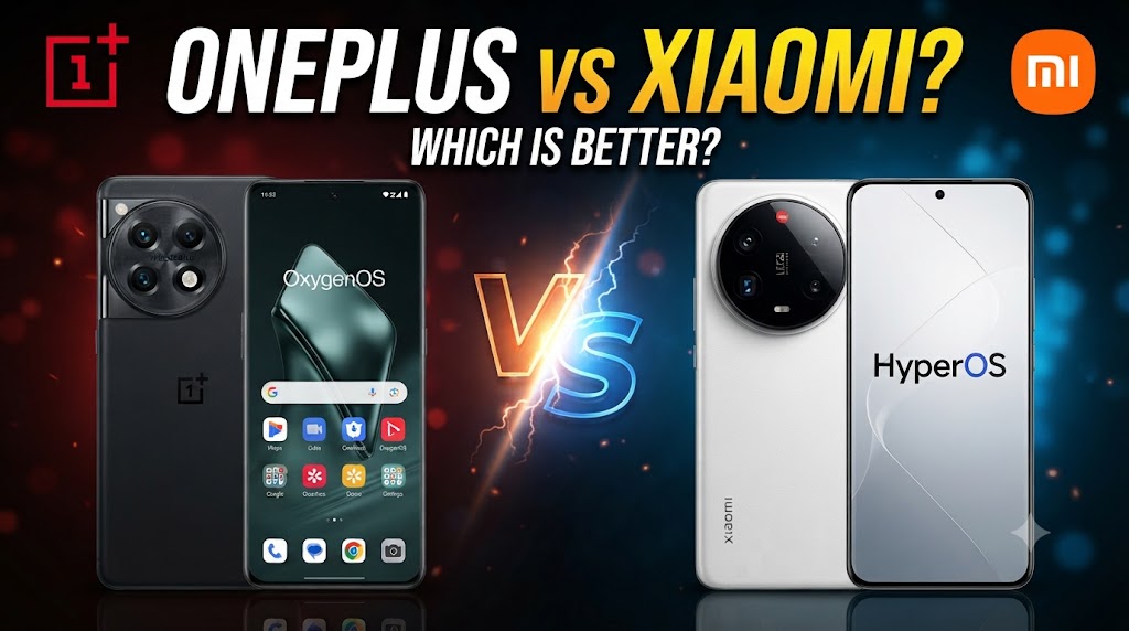 OnePlus vs Xiaomi phone brand comparison