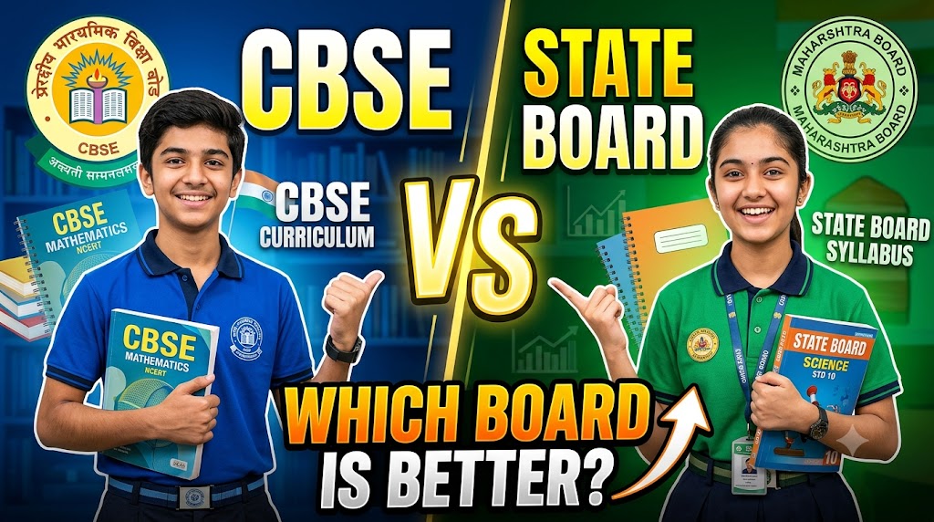 CBSE vs State Board comparison for students and parents