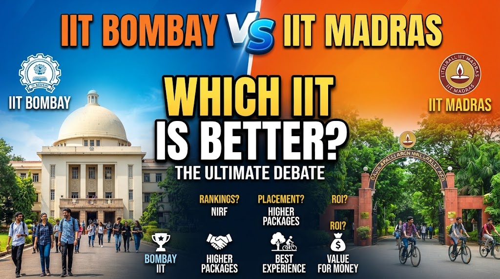 IIT Bombay vs IIT Madras comparison for engineering students