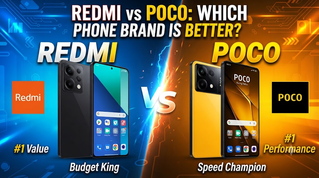 Redmi vs Poco phone brand comparison